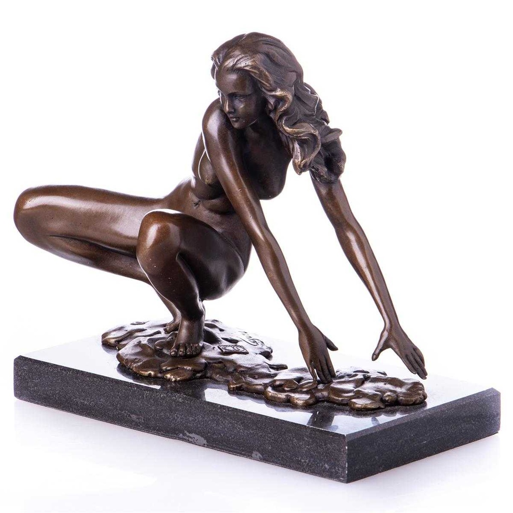 [LA-88093] Skulptur Figur Bronzeskulptur Bronzefigur Weiblicher Akt #88093 Bild 3
