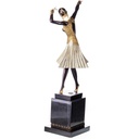 [LA-88112] Skulptur Figur Bronzeskulptur Bronzefigur Tänzerin Miro Bild 3