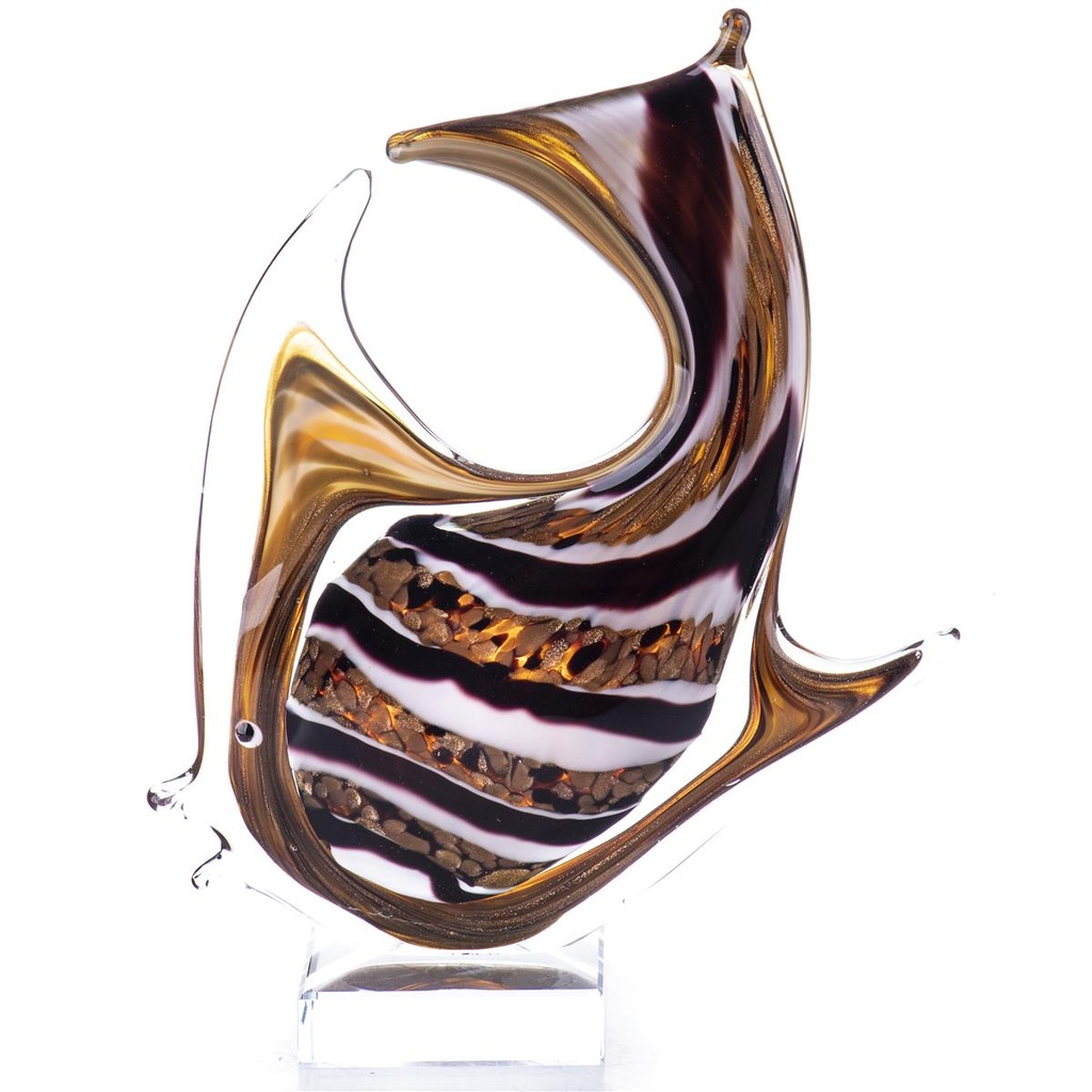 [LA-88131] Skulptur Glas Fisch Murano-Stil Bild 2