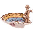 [LA-88143] Seifenhalter Seifenschale Porzellan/Messing Engel #88143 Bild 2