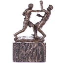 [LA-96835] Skulptur Figur Statue Bronzeskulptur Bronzefigur Bronze Boxer Bild 4