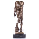 [LA-96845] Skulptur Figur Statue Bronzeskulptur Bronzefigur Bronze Männlicher Akt Adam nach Rodin Bild 4