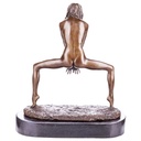 [LA-96889] Skulptur Figur Statue Bronzeskulptur Bronzefigur Bronze Weiblicher Akt Erotik Bild 2