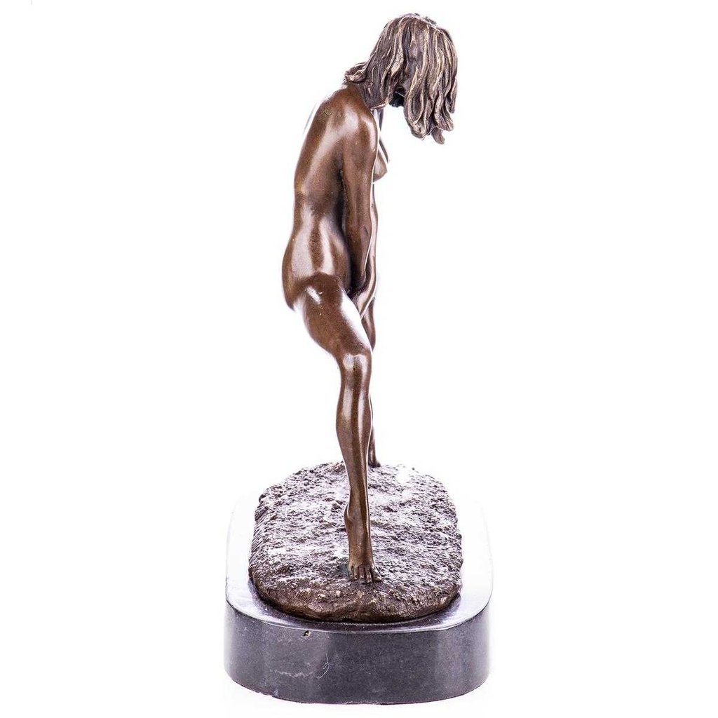 [LA-96889] Skulptur Figur Statue Bronzeskulptur Bronzefigur Bronze Weiblicher Akt Erotik Bild 3