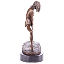 [LA-96889] Skulptur Figur Statue Bronzeskulptur Bronzefigur Bronze Weiblicher Akt Erotik Bild 3