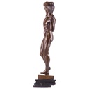 [LA-96891] Skulptur Figur Statue Bronzeskulptur Bronzefigur Bronze Männlicher Akt Das Eherne Zeitalter nach Rodin Bild 2