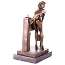 [LA-96901] Skulptur Figur Statue Bronzeskulptur Bronzefigur Bronze Frau am Brunnen Erotik Bild 2