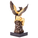 [LA-96902] Skulptur Figur Statue Bronzeskulptur Bronzefigur Bronze Goldene Engel Gold Bild 2