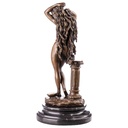 [LA-96903] Skulptur Figur Statue Bronzeskulptur Bronzefigur Bronze Grieschicher Akt Badende Frau Bild 2