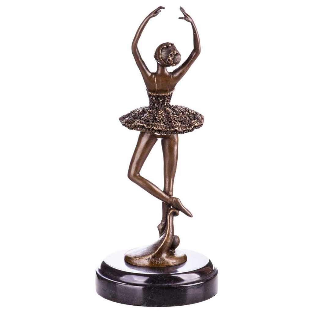 [LA-96909] Skulptur Figur Statue Bronzeskulptur Bronzefigur Bronze Ballerina Bild 2