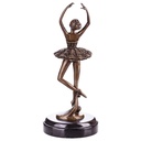 [LA-96909] Skulptur Figur Statue Bronzeskulptur Bronzefigur Bronze Ballerina Bild 2