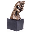 [LA-96918] Bronze Skulptur Figur Bronzeskulptur Bronzefigur Statue Der Denker nach Rodin #96918 Bild 3