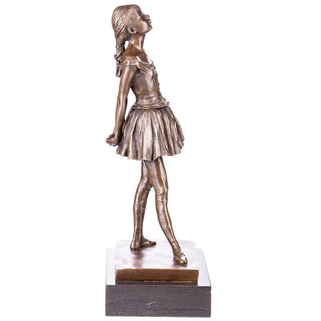 [LA-96924] Skulptur Figur Statue Bronzeskulptur Bronzefigur Bronze Junge Vierzehnjährige Tänzerin nach Degas Bild 3