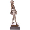 [LA-96924] Skulptur Figur Statue Bronzeskulptur Bronzefigur Bronze Junge Vierzehnjährige Tänzerin nach Degas Bild 3