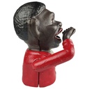 [LA-98491] Spardose Geldbank Skulptur Gusseisen Afrikaner Man mechanisch Bild 5