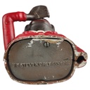 [LA-98491] Spardose Geldbank Skulptur Gusseisen Afrikaner Man mechanisch Bild 6