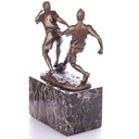 [LA-98930] Bronzeskulptur Bronzefigur Fußballer Bild 3