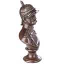 [LA-98936] Bronze Büste Skulptur Figur Otto von Bismark mit Pickelhaube Bild 3