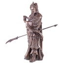 [LA-98944] Asiatica Bronzefigur Legänderer Chinesischer General Guan Yu Bild 5