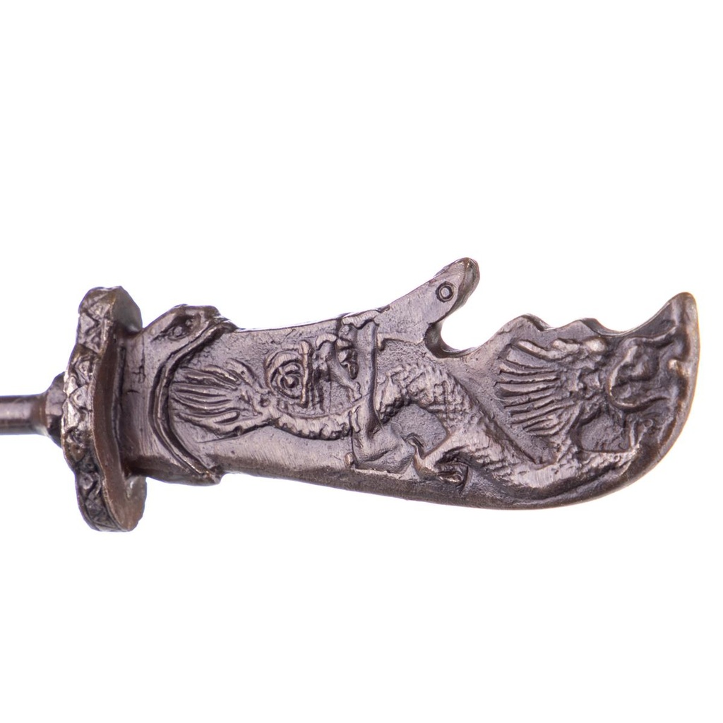 [LA-98947] Asiatica Bronzefigur Legänderer Chinesischer General Guan Yu Bild 2