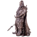 [LA-98947] Asiatica Bronzefigur Legänderer Chinesischer General Guan Yu Bild 5