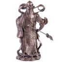 [LA-98950] Asiatica Bronzefigur Legänderer Chinesischer General Guan Yu Bild 7