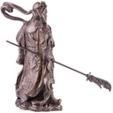 [LA-98950] Asiatica Bronzefigur Legänderer Chinesischer General Guan Yu Bild 8