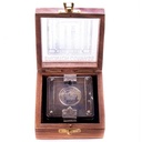 [LA-99059] Messing Kompass mit Holzbox Bild 2