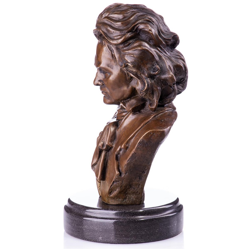 [LA-99088] Bronze Büste Skulptur Figur Beethoven Bild 2