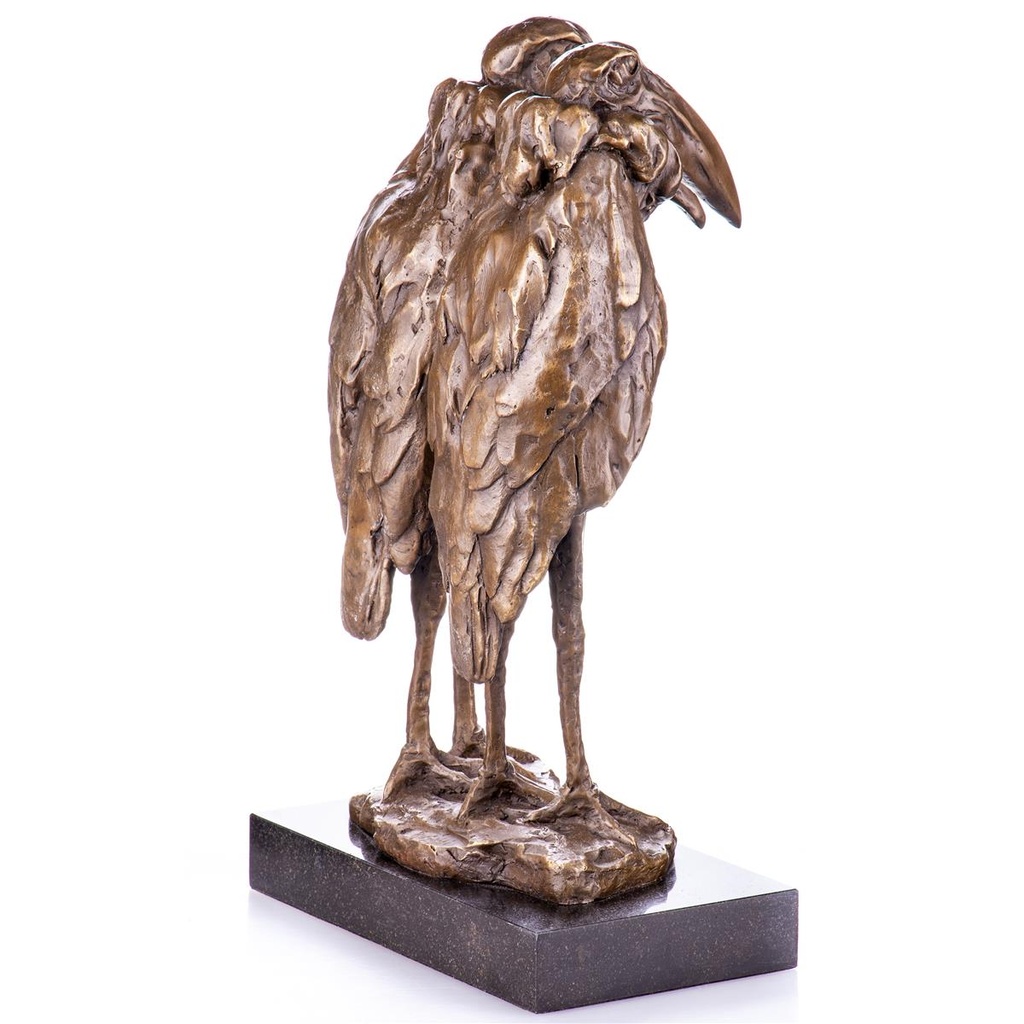 [LA-99100] Bronzeskulptur Bronzefigur Marabus Bild 2