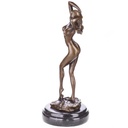 [LA-99127] Bronzeskulptur Bronzefigur Weiblicher Akt Bild 4