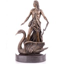 [LA-99147] Mythologische Bronzefigur Apollon auf Schwan Bild 2