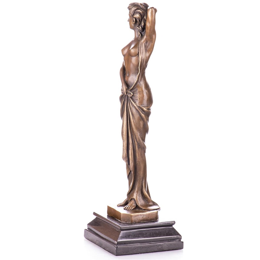 [LA-99149] Bronzeskulptur Bronzefigur Weiblicher Akt Bild 4