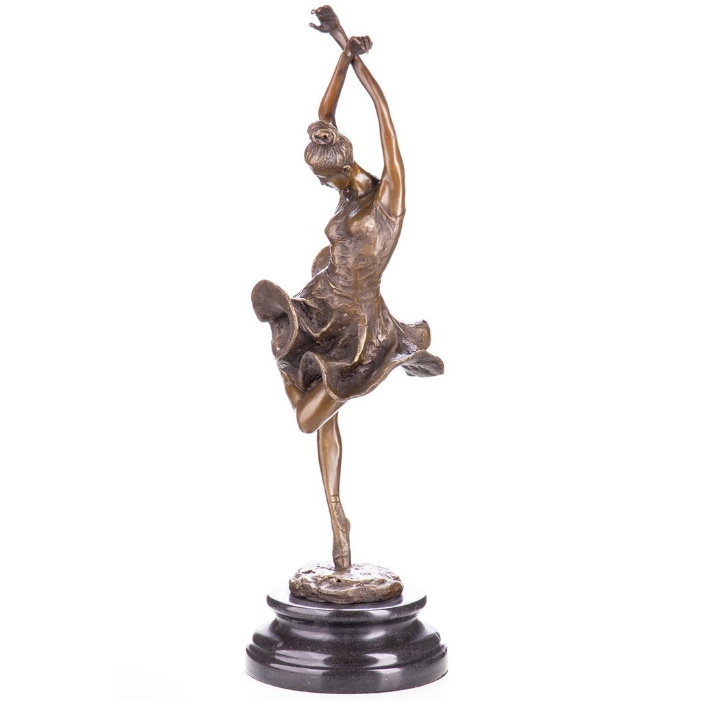[LA-99158] Bronzeskulptur Bronzefigur Tänzerin Bild 3