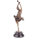 [LA-99158] Bronzeskulptur Bronzefigur Tänzerin Bild 3