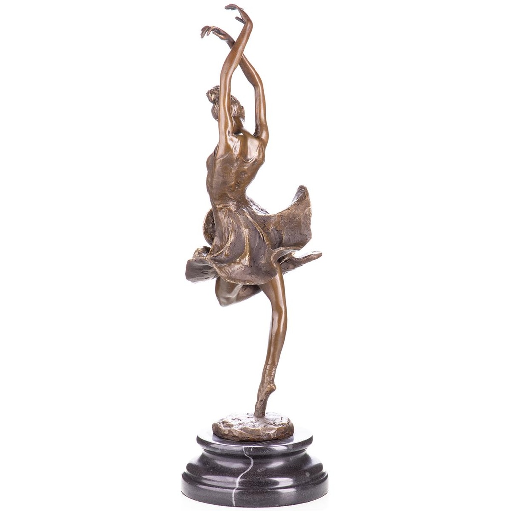 [LA-99158] Bronzeskulptur Bronzefigur Tänzerin Bild 4