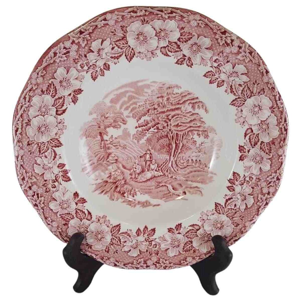 [45811568-1] Suppenteller 22 cm Unicorn Tableware Woodland Rot