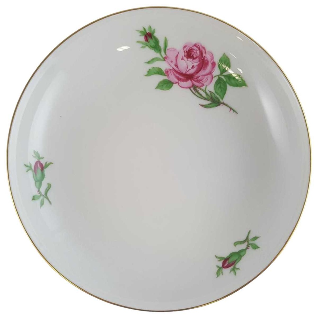 [45811610] Untertasse für Kaffee ohne Spiegel 13,5 cm Fürstenberg Alt Rote Rose 02171