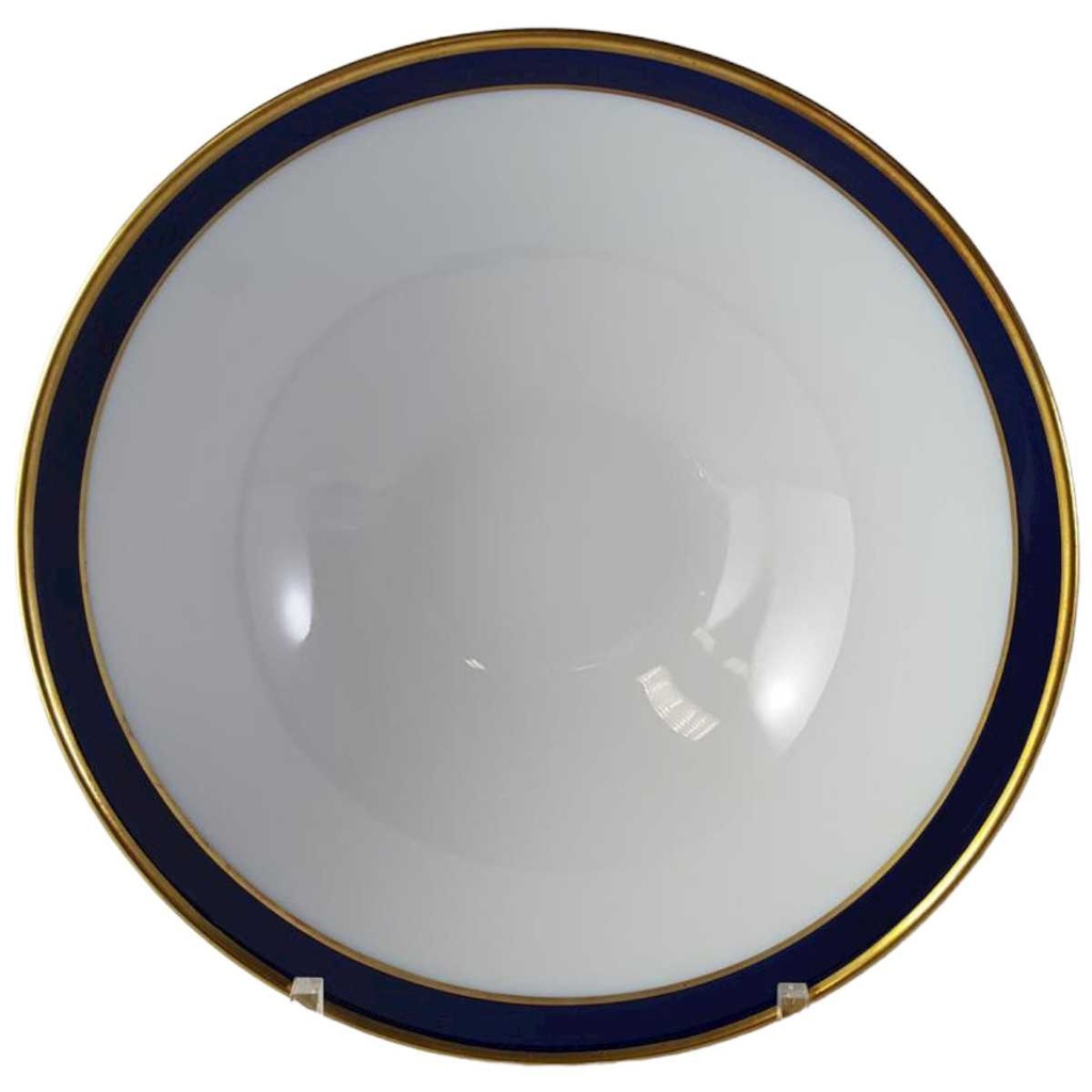 [458135151] Schüssel Servierschüssel Goldrand 21,4 cm Schumann Arzberg Form 1700 Echt Cobalt mit