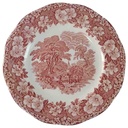 Kuchenteller Dessertteller Frühstücksteller 19,8 cm Enoch Wedgwood Woodland Rot