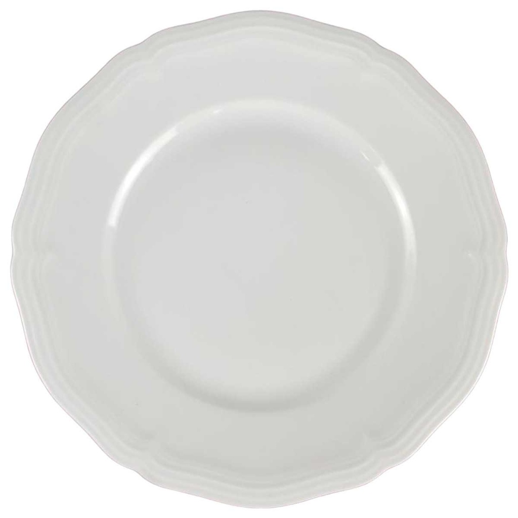 [458138750-1] Kuchenteller 19,5 cm Rosenthal Chippendale Weiß Uni