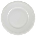 Kuchenteller 19,5 cm Rosenthal Chippendale Weiß Uni