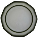 Kuchenteller 19,5 cm Winterling Kirchenlamitz Bergamo Grüner Rand