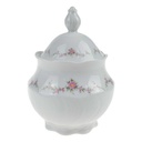 Zuckerdose Royal Tettau rosa Blumen Form 2829 weiß