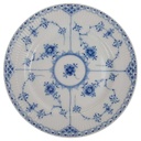 Kuchenteller Dessertteller 19 cm Royal Copenhagen Musselmalet Halbspitze