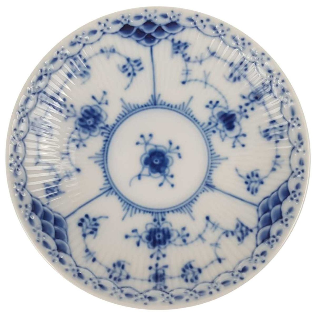 [458168415-1] Untertasse für Kaffee 13 cm Royal Copenhagen Musselmalet Halbspitze