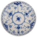 Untertasse für Kaffee 13 cm Royal Copenhagen Musselmalet Halbspitze