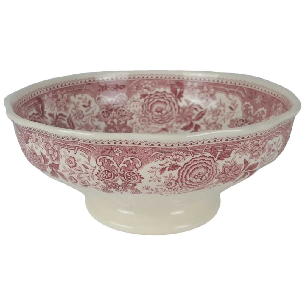 [4581746-2] Servierschüssel Gemüseschüssel auf Fuß 19,5 cm Villeroy & Boch Burgenland Rot