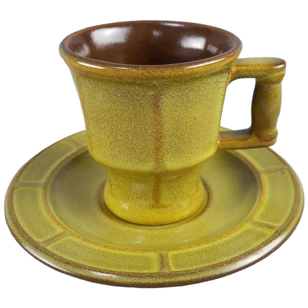 [SET-458176481] Untertasse Kaffeetasse mit Tasse & Griff 7,9 cm Formano Taiga