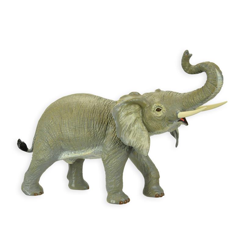 [LA-100272] Bronzeskulptur Bronzefigur Elefant